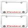 Pontiac 1960's Firebird Engraved License Plate Frame 1968 1969