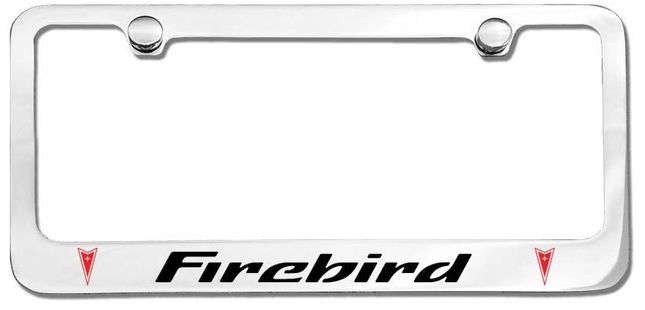 Pontiac 1990s Firebird Engraved License Plate Frame 1993 - 2002