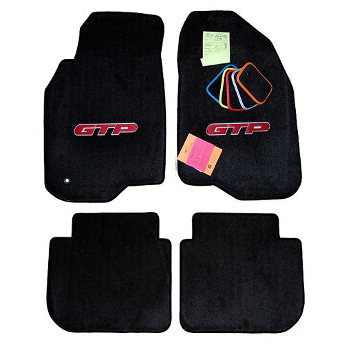 Pontiac Grand Prix GTP Logo Floor Mats Premium Upgrade