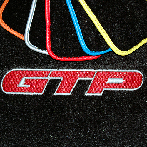 Pontiac Grand Prix GTP Logo Floor Mats Premium Upgrade