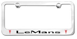 Pontiac LeMans Engraved License Plate Frame
