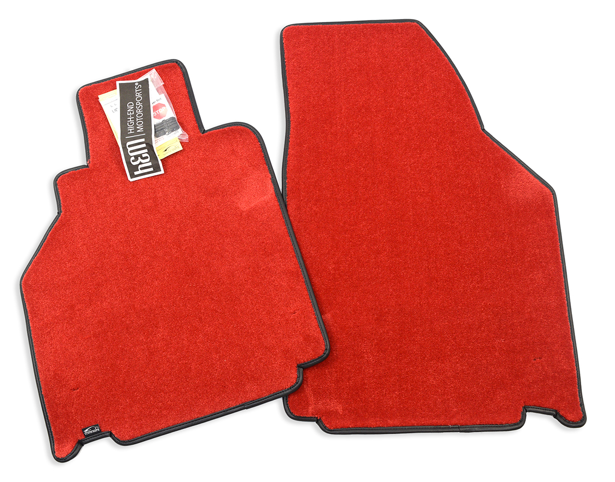 MATWISE OEM Quality Velour Car Mats – Porsche 911 997 2005-2011, No Bose System, Black, 4-Piece Set, Made In Poland