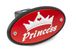 Princess Red Receiver Hitch Cover