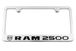 RAM 1500 2500 3500 Engraved License Plate Frame - Choose Colors