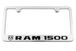 RAM 1500 2500 3500 Engraved License Plate Frame - Choose Colors