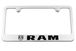 RAM 1500 2500 3500 Engraved License Plate Frame - Choose Colors