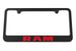 RAM 1500 2500 3500 Engraved License Plate Frame - Choose Colors