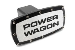 RAM Power Wagon Engraved Billet Hitch Receiver Cover