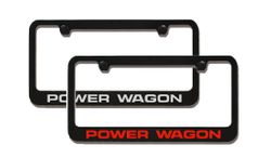 Ram Power Wagon Engraved License Plate Frame