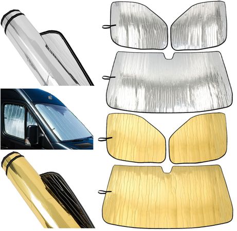 Ram Promaster Custom Privacy Sunshades