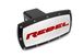 RAM Rebel Engraved Billet Hitch Receiver Cover