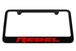 Ram Rebel Engraved License Plate Frame