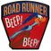 Road Runner Looney Tunes Beep Embossed Tin Decorative Sign - 12 Inch