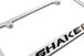 Shaker Engraved License Plate Frame - Custom Colors and Finish