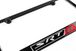 SRT8 Engraved License Plate Frame