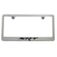 SRT Chrome License Plate Frame - Black Logo