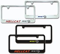 SRT Hellcat Engraved License Plate Frame - Choose Colors