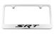 SRT Engraved License Plate Frame - Custom Fill Colors