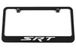 SRT Engraved License Plate Frame - Custom Fill Colors