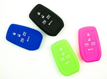 Pair (2), Subaru Solterra Solid Silicone Rubber Remote Cover 2023 2024 2025