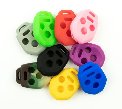 Pair (2), Subaru XV Crosstrek Silicone Rubber Remote Key Cover 2013 - 2023