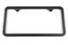 Black Chrome License Plate Frame