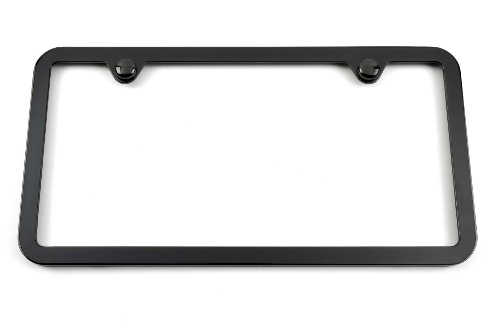 Black Chrome License Plate Frame