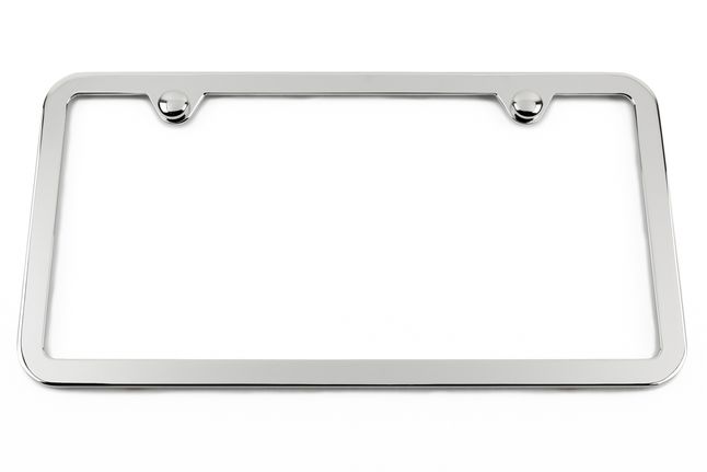 Real Chrome License Plate Frame
