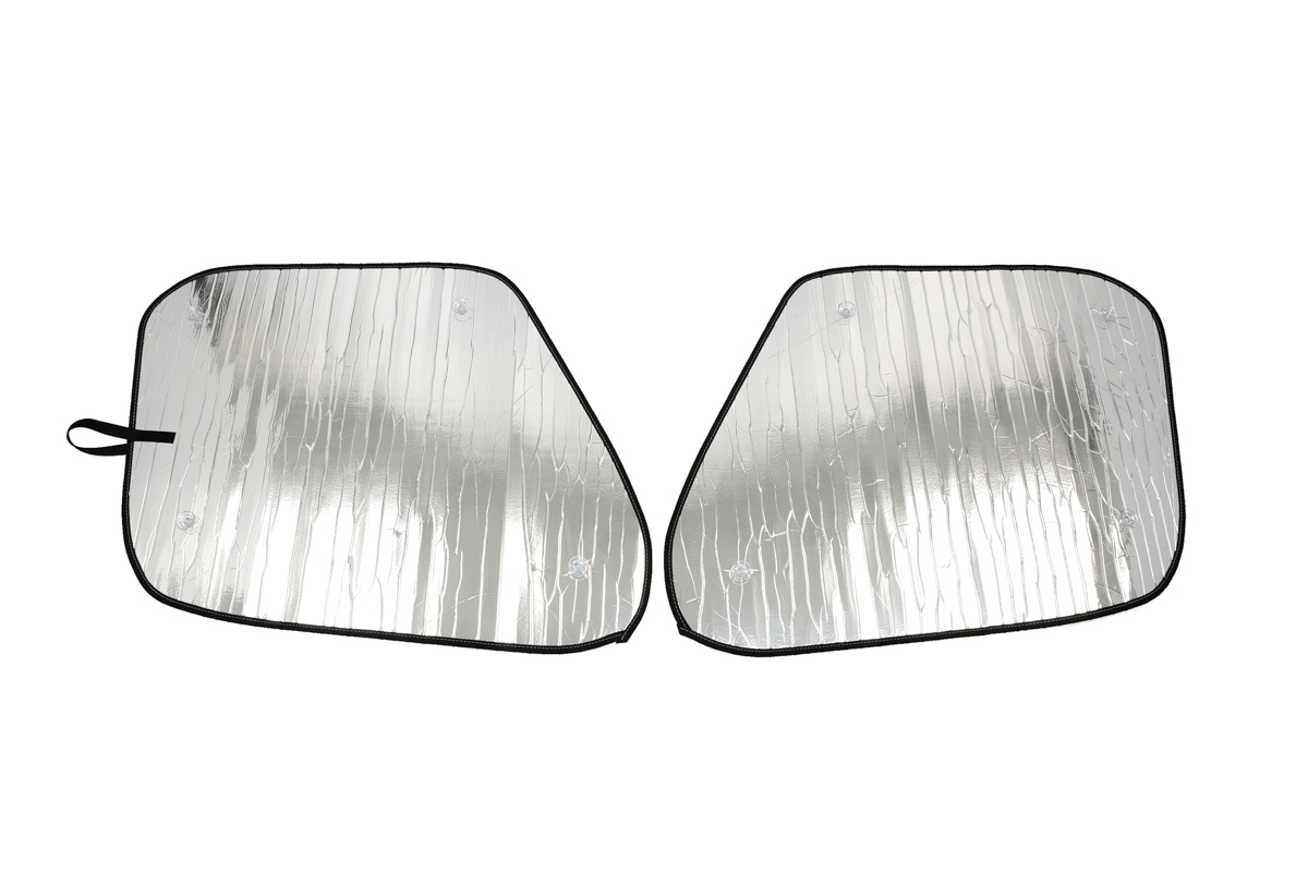 thumbnail image 2 of Honda Logo Dual Panels Easy Folding Windshield Sun Shade For Cars And Small SUVs 2 of 12