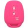 Pair (2), Toyota Highlander Solid Silicone Rubber Remote Cover 2014 - 2019