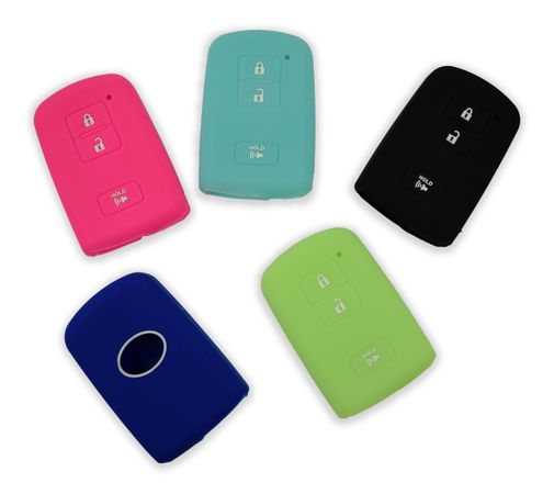 Pair (2), Toyota Landcruiser Solid Silicone Rubber Remote Cover 2016 2017