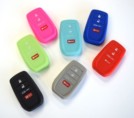 Pair (2), Toyota Sequoia Solid Silicone Rubber Remote Cover 2023 - 2025