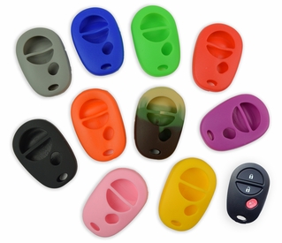 Pair (2), Toyota Sienna Silicone Rubber Remote Cover 2004-2018