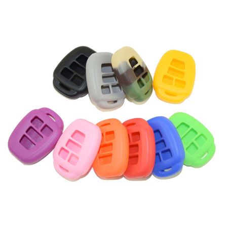 Pair(2), Toyota Tundra Silicone Rubber Key Remote Cover 2018 - 2021