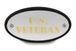 U.S. Veteran Chrome Receiver Hitch Cover - Gold Engraving