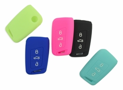 Pair (2), Volkswagen Jetta Solid Silicone Rubber Remote Cover 2019 - 2023