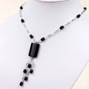 Black Onyx Beaded Necklaces Series