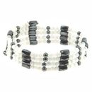 Catseye Beads Magnetic Wrap 33"