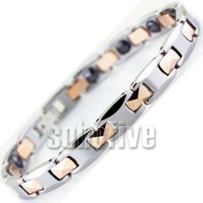 Champagne Gold Tungsten Magnetic Bracelet 7 7/8" (Sold Out)