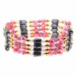 Hematite Magnetic Bracelet Wraps - Pearl Series