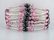 Hematite Magnetic Fashion Lariat 35"