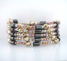 Magnetic Hematite Fashion Lariat 35"   (Sold Out)