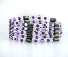 Magnetic Hematite Fashion Wrap Bracelet 35" (Sold Out)