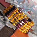 Magnetic Wrap Bracelet with Pearls 33"