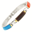 Semiprecious Stone Beaded Magnetic Bracelets