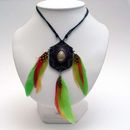 Tribal Feather Fashion Necklace