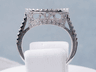 0.30 CTW ROUND CUT DIAMOND WEDDING RING D SI