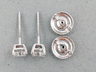 0.60 CTW DIAMOND STUD EARRINGS 1/3 CARAT EACH LAB GROWN DIAMONDS F VS LOW PRICE