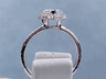 0.90 CTW HEART SHAPE DIAMOND ENGAGEMENT RING I SI1