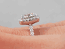 1.22 CTW ROUND CUT LAB GROWN DIAMOND ENGAGEMENT RING I VS2